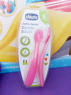 Cuchara Blanda Silicona Bebe x 2 Chicco - comprar online