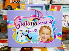 Valija Juliana make up unicornio chica en internet