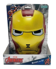 Mascara Careta Con Luz Avengers Iron Man Marvel Ditoys