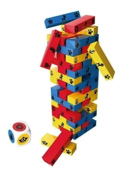 Juego Torre De Equilibrio Jenga Paw Patrol 48 pz en internet