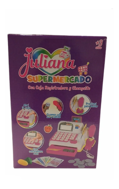 Juliana Supermercado Caja Registradora Carrito De Compras - tienda online