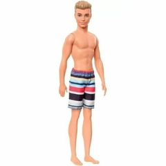 Muñeco Barbie Beach Doll Ken Mattel Ghh38 - comprar online