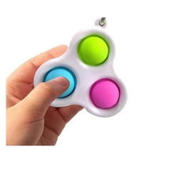 Pop it mini + llavero antiestrés sensorial fidget toy 7 x7 cm - comprar online