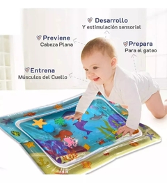 Alfombra Sensorial Love 4230 Inflable Con Aire Y Agua Bebes