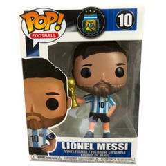 Funko Pop Selección Argentina Lionel Messi con la copa Simil Funko 10 - comprar online