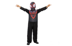Disfraz económico Avengers Miles Spiderman Hombre Araña negro