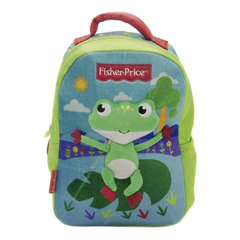 Mochila Fisher Price Jardín Rana 12 Pulgadas Cresko