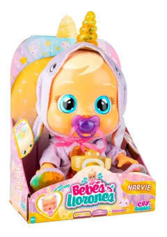 Muñeca Cry Babies Narvie Edición Especial Bebe Llorón 95954