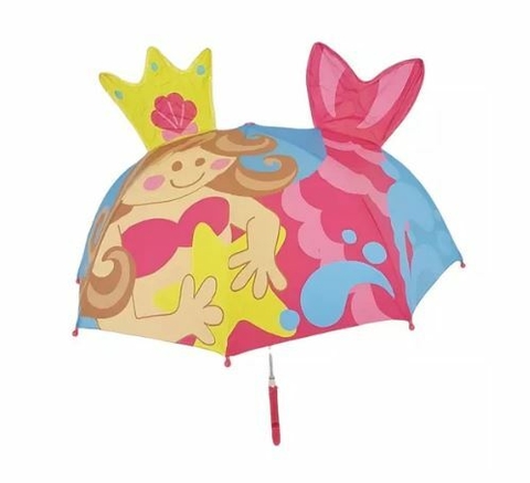 Paraguas Infantiles Con Diseño Sirena