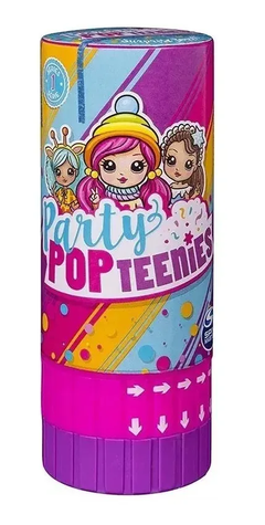 Muñeca Party Pop Teenies Tubo Sorpresa Serie 1 - Mi Jugueteria - Tienda Online