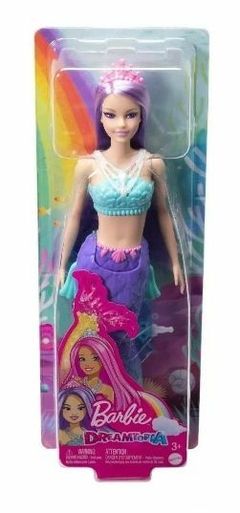 Muñeca Barbie Sirena Dreamtopia Mattel Hgr08 - tienda online