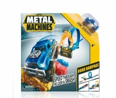 Pista Metal Machines Roa Rampage con Auto