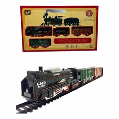 Pista de Tren Vintage Train 18 pz