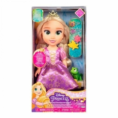 Muñeca Disney Princesas Mi Amiga Musical Rapunzel Y Pascal 37 cm Tapimovil