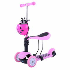 Monopatín Andador Infantil 2 En 1 Con Sillita Yx-s49 Colores - comprar online