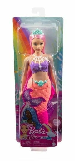 Muñeca Barbie Sirena Dreamtopia Mattel Hgr08