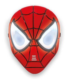 Mascara Careta Con Luz Avengers Spiderman Hombre Araña Marvel Ditoys en internet