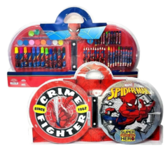 Set de arte Spiderman Hombre Araña para pintar 60 piezas