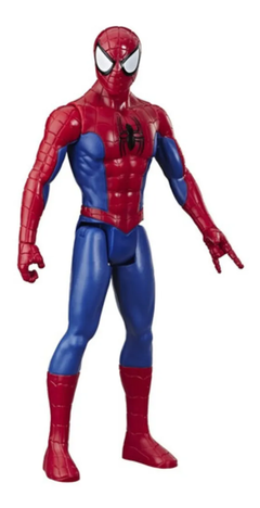 Muñeco Marvel Avengers Spiderman Hombre Araña Hasbro Titan Hero Series 30 Cm