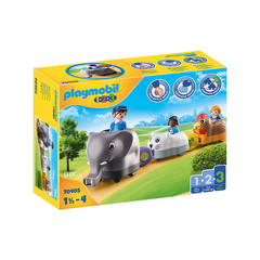 Playmobil 123 Mi Tren De Animales Muñecos Y Sets 70405