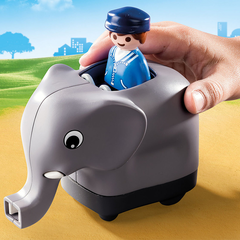 Playmobil 123 Mi Tren De Animales Muñecos Y Sets 70405 - Mi Jugueteria - Tienda Online