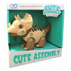 Dinosaurio Cute Assembly Para Armar Y Desarmar + Destornillador en internet