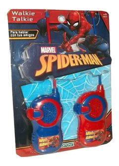 Walkie Talkie Spiderman Hombre Araña Ditoys - comprar online