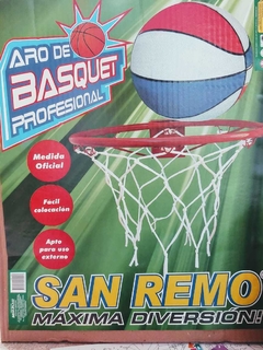 Aro de basquet San Remo