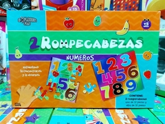 Rompecabeza puzzle números 12 y 16 pz