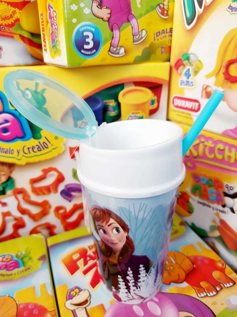 Vaso porta cereales cerealero Frozen