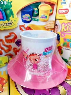 Taza con plato Cry Babies