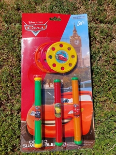 Combo buceo: disco + sticks sumergibles cars - comprar online