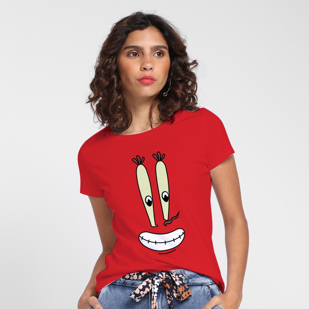 Camiseta Raglan Bob Esponja Sirigueijo tomar seu dinheiro