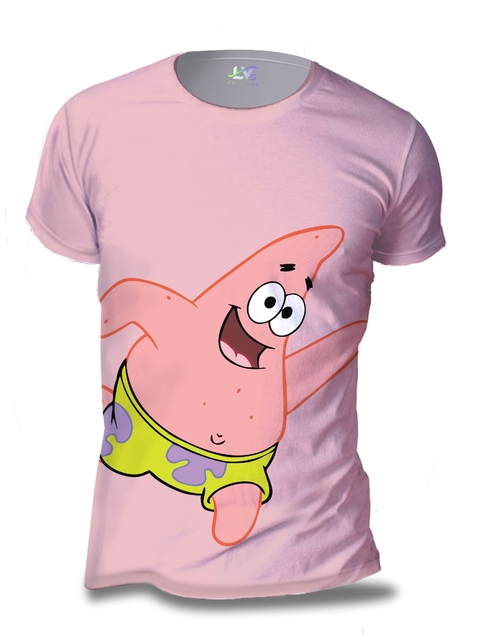 Camiseta Raglan Bob Esponja Sirigueijo tomar seu dinheiro