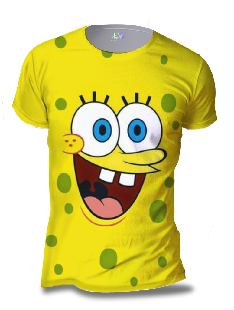 CAMISETA AMONG US BOB ESPONJA