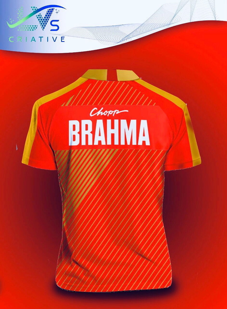 Camiseta Cerveja Brahma Time Torcedor Personalizada