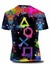 Camiseta T-shirt Camisa Gamer Console Botões Símbolos Aquarela Tinta Game Personalizada GM0001 - comprar online