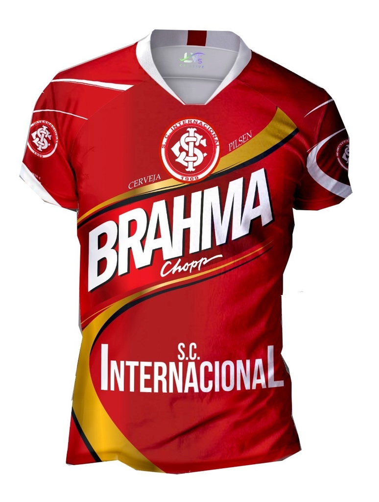 Camiseta Cerveja Brahma Time Torcedor Personalizada