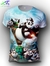 Camisa Camiseta Kung Fu Panda 3 Estampa Total Personalizado KFP3