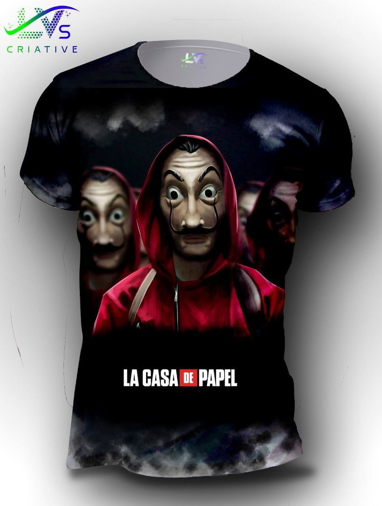 Camisa de la casa de papel sale