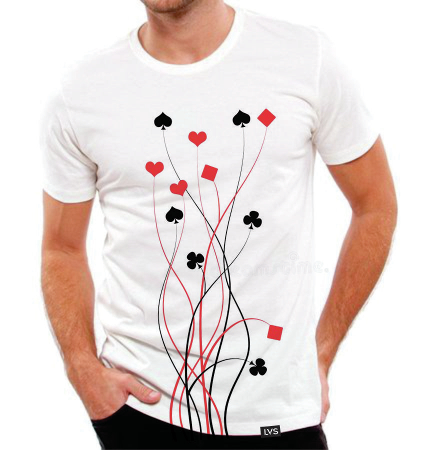 Camiseta Jogos De Cartas Baralho Poker Mod 21