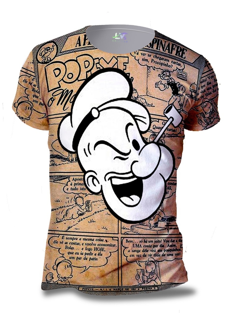 Popeye Camiseta Infantil