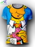 Camisa Camiseta Homer Simpsons Donuts Personalizada Estampa Total SMP3