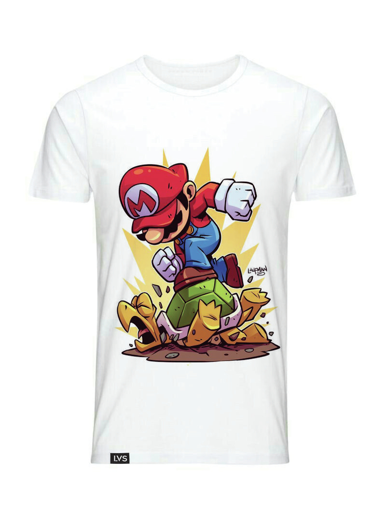 Camiseta Super Mario - Mod 02 - Grow Up