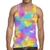 Camisa Camiseta Regata Estilo Tie Dye Hippie Estampa Total TDY9