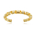 Bracelete Regulável Tubo Folheado em Ouro 18k - comprar online