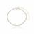 Pulseira Riviera Cristal Folheado em Ouro 18k