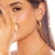 Brinco Piercing Fake de Pressão Escama Banhado em Ouro 18k - comprar online