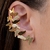 Brinco Ear Cuff Borboleta Banhado em Ouro 18K