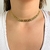 Colar Choker Elos Relógio Banhado em Ouro 18k